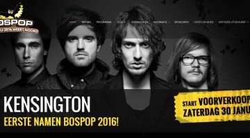 Kensington en Kovacs op Bospop 2016