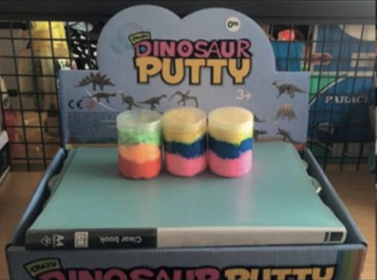 Dinosaur Bouncing Putty