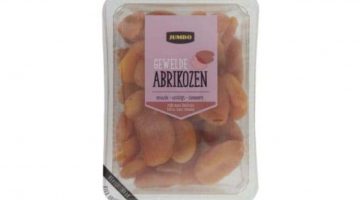 Veiligheidswaarschuwing Jumbo Gewelde Abrikozen (allergenen-sulfiet)