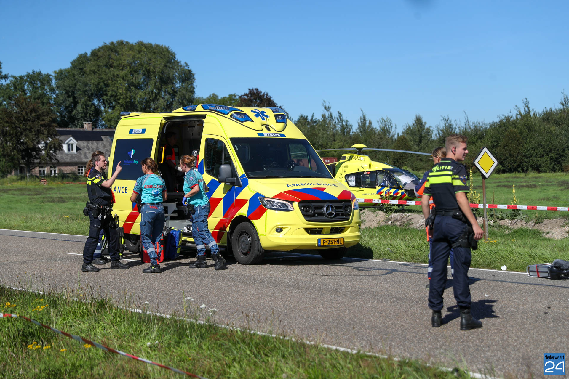 Twee Gewonden Bij Ernstig Verkeersongeval In Nederweert-Eind ...