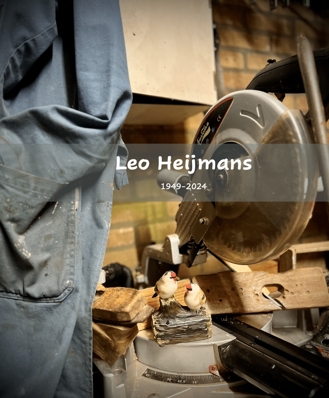 Rouwadvertentie Leo Heijmans