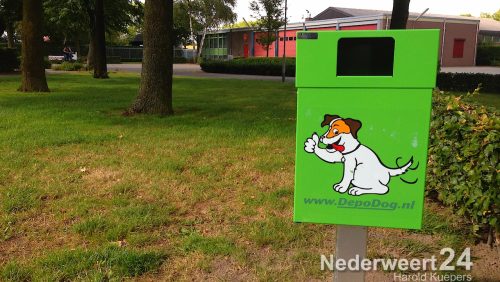 Hondenpoep afvalbakken geplaatst in Nederweert