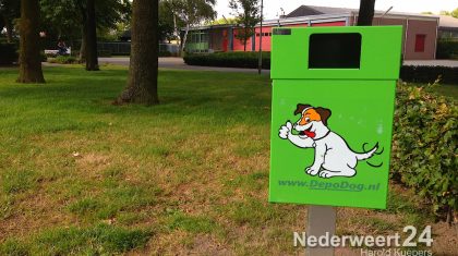 Hondenpoep afvalbakken geplaatst in Nederweert