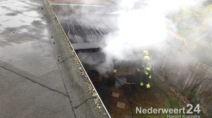 Uitslaande brand Boerenkamplaan 146 Someren