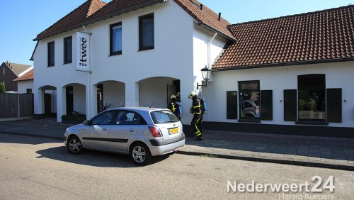 Dinsdagmorgen is er een gaslek ontstaan in Restaurant Twee op de Heugterbroekdijk in Laar.