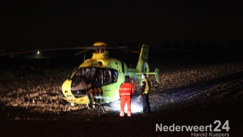 In de nacht van zondag op maandag is er een persoon van de trap gevallen in een woning aan het Peelveldje in Ospeldijk.