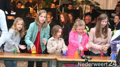 Harmonie Pro Musica tijdens Midzomerconcert Eynderhoof