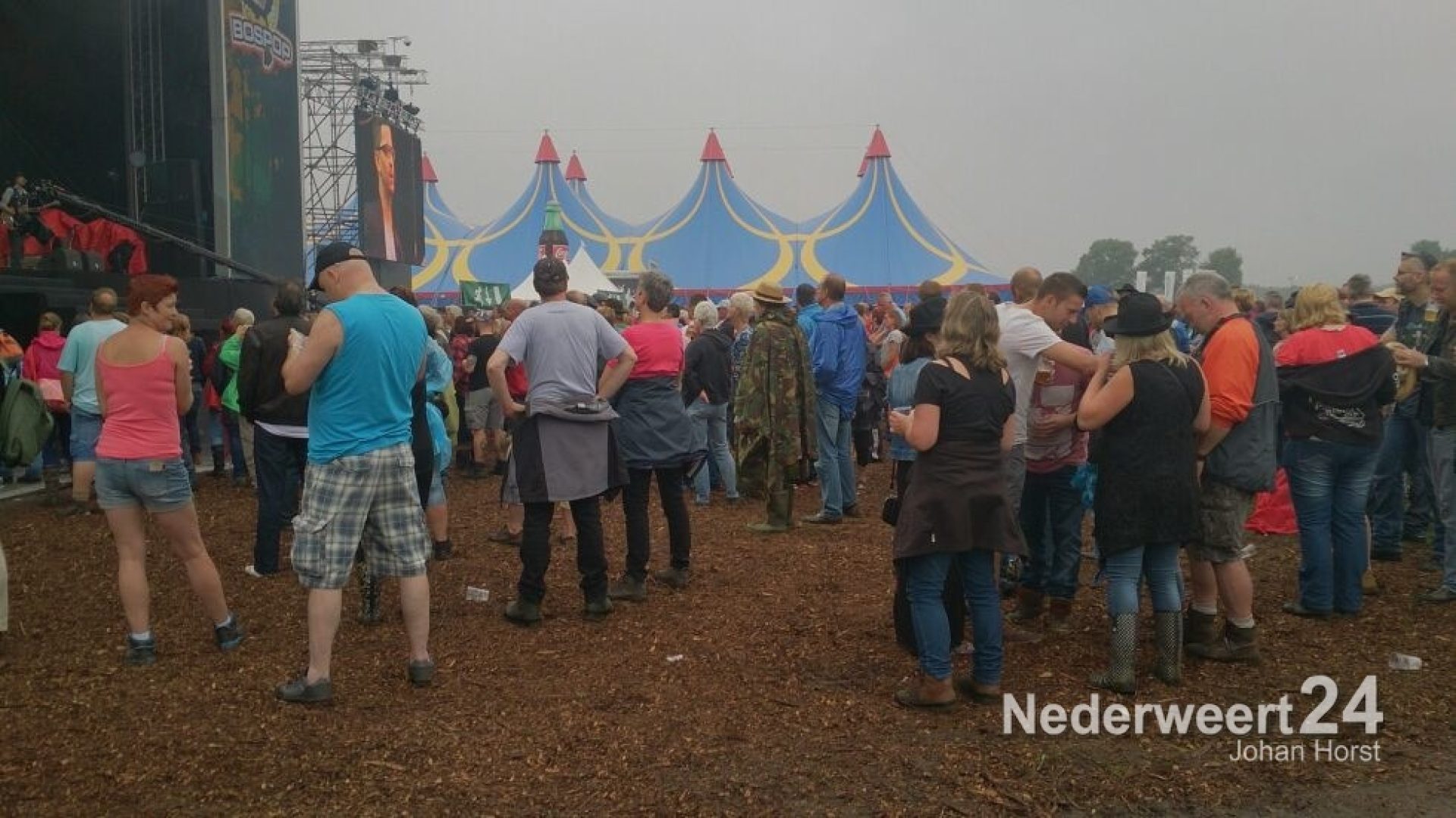 Bospop nat begonnen