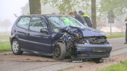 Auto-tegen-boom-Aan-de-Grave-1