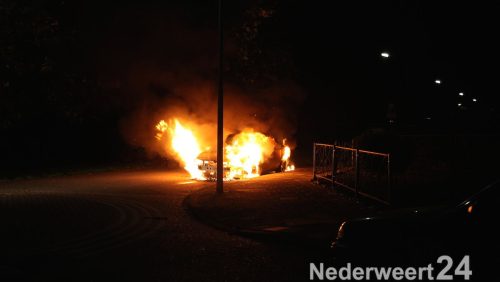 Autobrand Florisstraat Weert