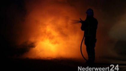 Autobrand Julianastraat Nederweert