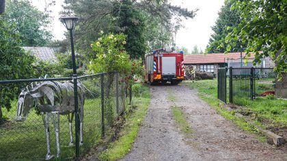 Brandweer-bevrijdt-pony-Baldersstraat-Ell-1