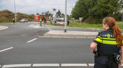 Chauffeur-verliest-lading-Weert-6