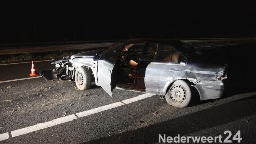 Eenzijdig ongeval A2 tussen Kelpen-Oler en Grathem