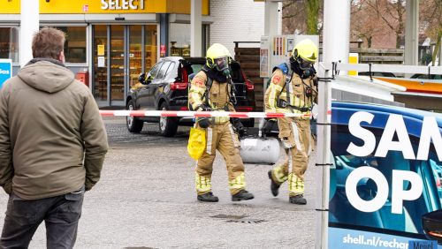 Gasfles-lekt-Shell-tankstation-Meijel-3