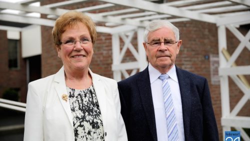 Jan van Eijk en Nelley van Eijk Smolenaers vieren gouden huwelijk