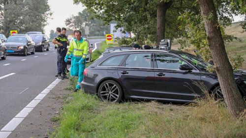 Kop-staart-aanrijding-afslag-A2-Nederweert-3