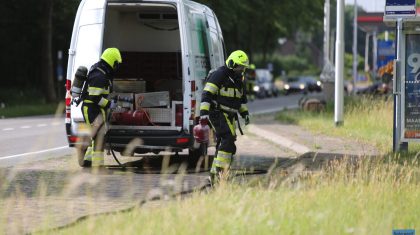 Lekkende-gasfles-in-bestelbus-Heibloem