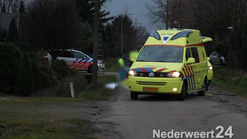 Man overleden sint sebastiaanskapelstraat Weert na val uit boom