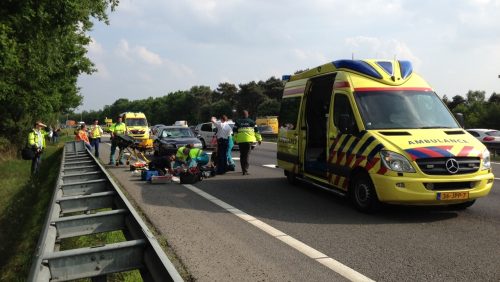 Ongeval-A2-afrit-Weert-Noord-4