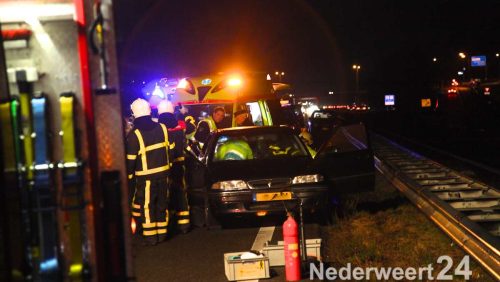 Ongeval A2 bij oprit Kelpen-Oler