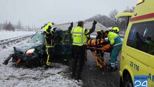 Ongeval Kelpen-Oler A2 bij tankstation