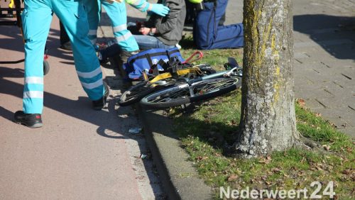 Ongeval fietser Maaseikerweg Weert