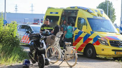 Ongeval-fietsster-scooter-A2-viaduct-Randweg-Noord-1