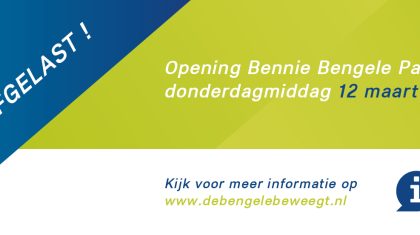 Opening-Bennie-Bengele-Pas-afgelast