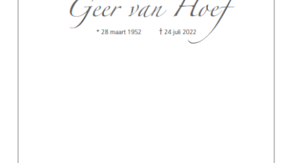 Overlijdensbericht-Geer-van-Hoef