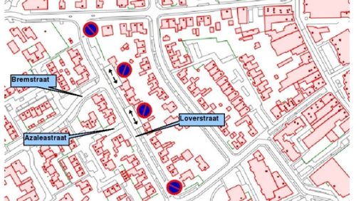 Parkeerverbod-Loverstraat