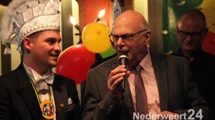 Prinsereceptie Prins Rob I Pinmaekers in Zaal Centraal Nederweert