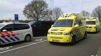 Reanimatie bij AC restaurant Nederweert aan de A2