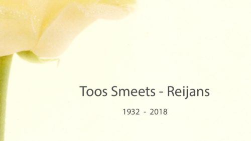 Rouwadvertentie-Toos-Smeets-Reijans-1932-2018