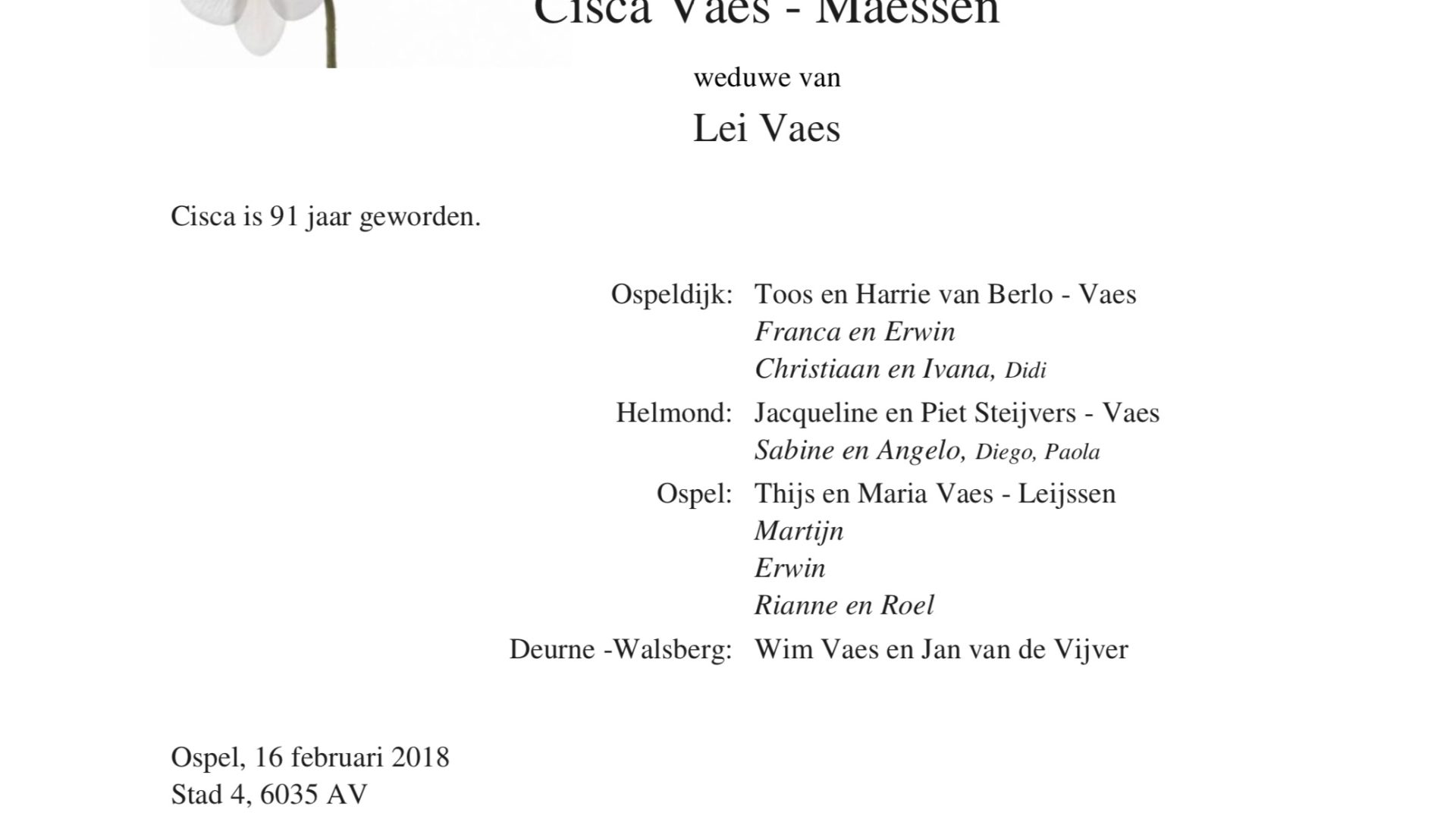 Rouwbrief-Cisca-Vaes-Maessen