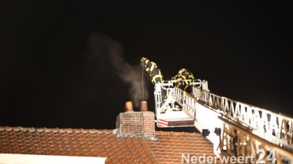 Schoorsteenbrand Biest Weert