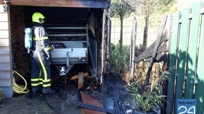 Schuurbrand Baexem Parallelweg