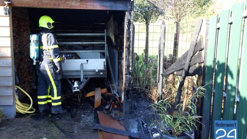 Schuurbrand Baexem Parallelweg