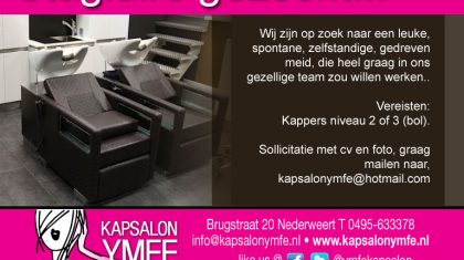 Stagiaire-gezocht-kapsalon-Ymfe