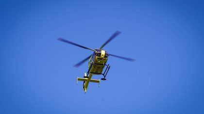 Trauma-helikopter-ingezet-bij-medische-noodsituatie-Hinkert-in-Nederweert-1