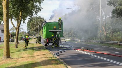 Vrachtwagenbrand-Randweg-Noord-Nederweert-3