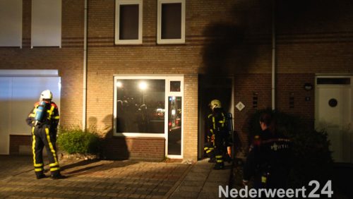 Woningbrand Biemansstraat 9 in Weert