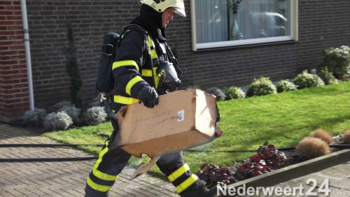 Woningbrand Irenelaan 3 te Weert