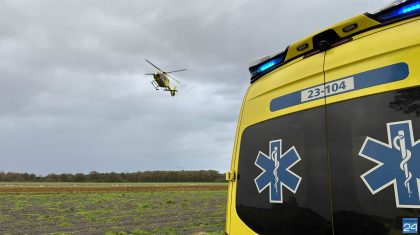 Zwaargewonde man Vlakwater Leveroy-1