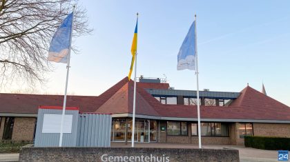 vlag-voor-Oekraine-in-Nederweert-1